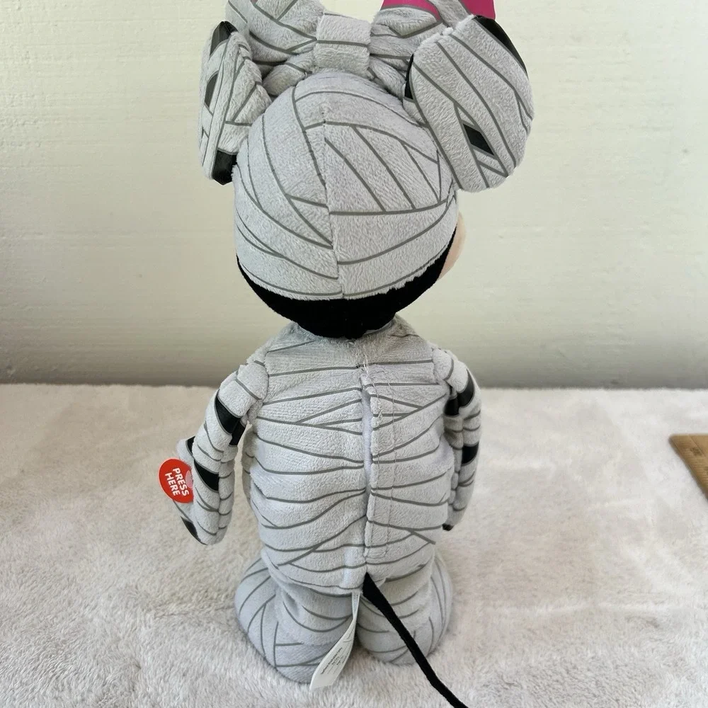 Disney Minnie Mouse Halloween Spooky Mummy Dancer Tested! Works!